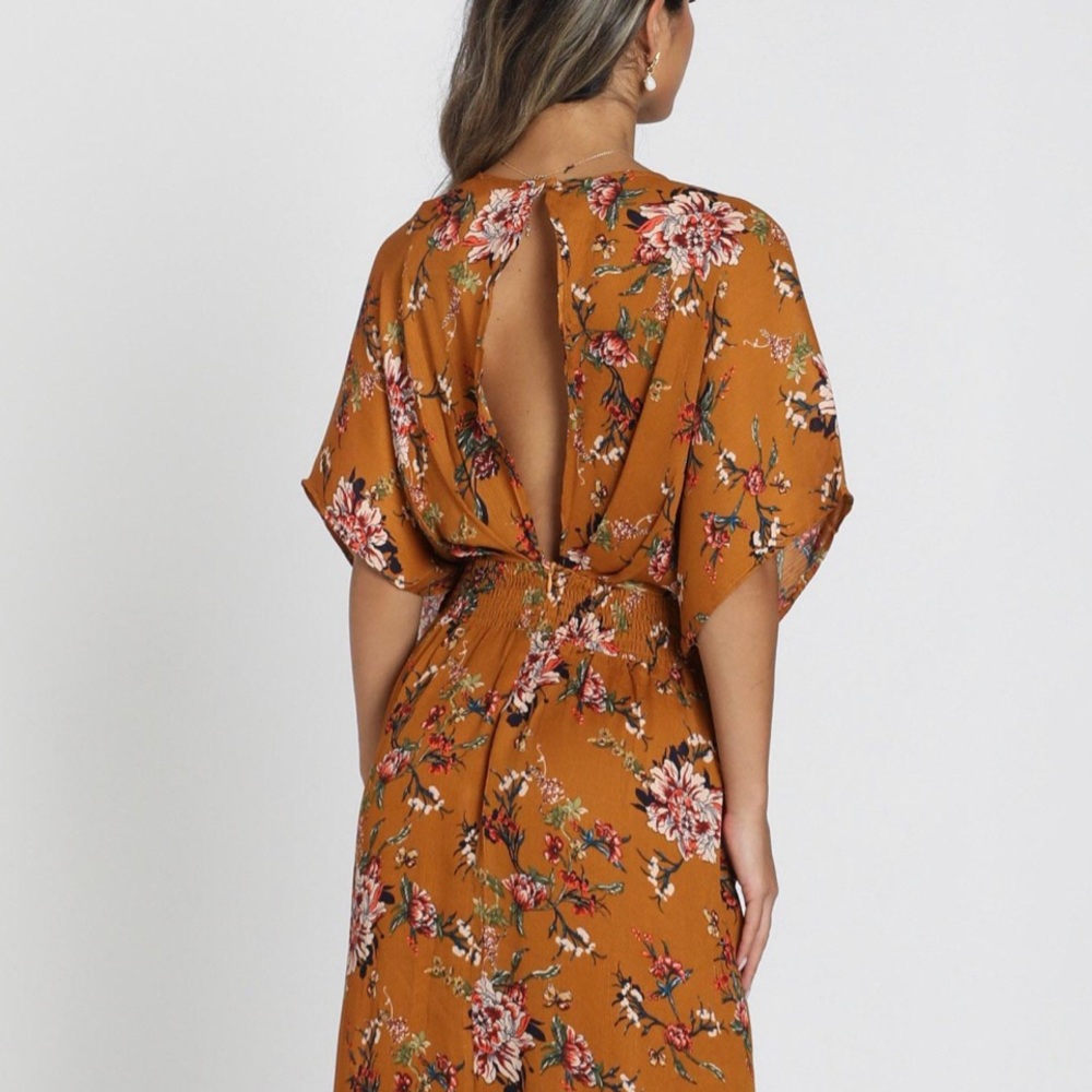 Beautiful Mustard Maxi - Picture 3 of 6